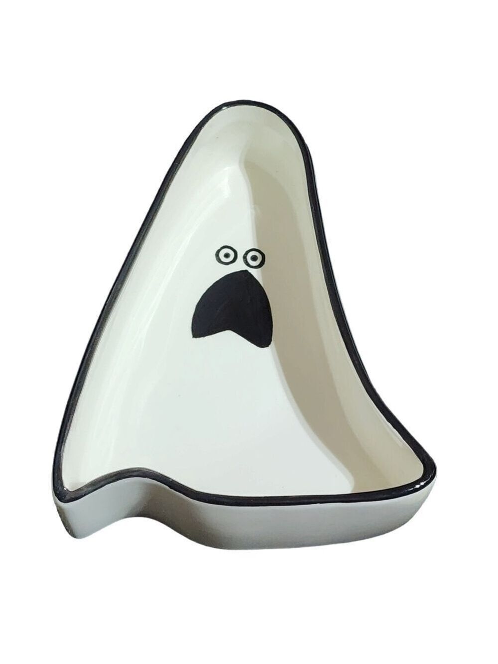 TAG Halloween ghost trinket candy dish bowl tray